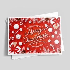 Golfer's Gifts Christmas Card
