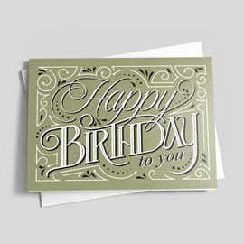 Celebrated Memories Birthday Card