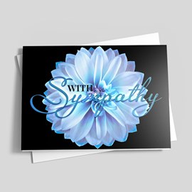 Forever a Flower Sympathy Card