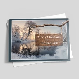 Holiday Reflections Holiday Card