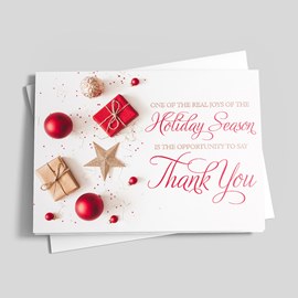 Winter Trinkets Holiday Card