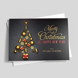 Tree Dressing Holiday Card