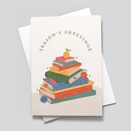 Required Reading Holiday Card