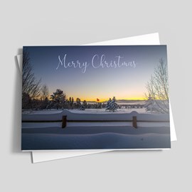 Morning Miracles Christmas Card