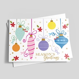 Tidings of Hope - Multi Ribbon Charity Card