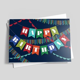 Banners Galore Birthday Card