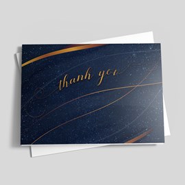 Celestial Swirls Thank You Card