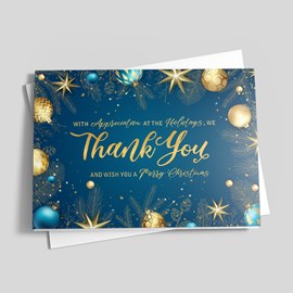 Fairytale Ornaments Holiday Card