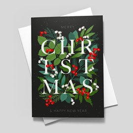 Christmas Berries Card