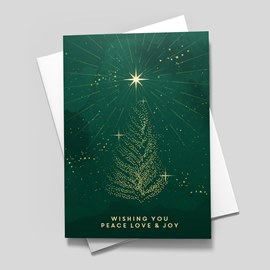 Tree of Light Holiday Card