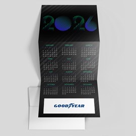 Moon Shadow Calendar Card