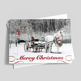 Peace, Pars, and Joyful Ride Christmas Card