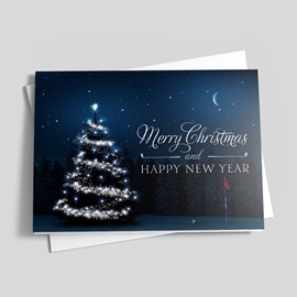 Midnight Putt Holiday Card