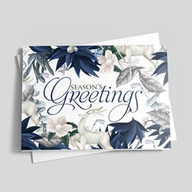 A Season of Serenity and Swings Holiday Card