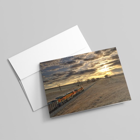 BNSF Railway Thank You Card by CardsDirect