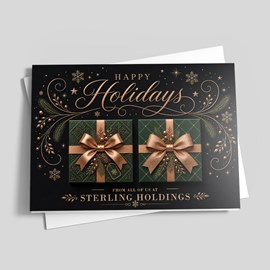 Dual Presents Holiday Card