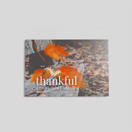 Grateful Thanksgiving Postcard