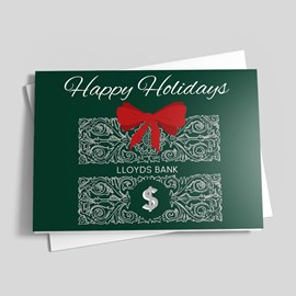 Holiday Gift Financial Card
