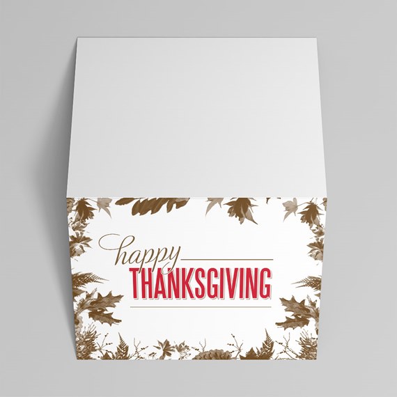decorative box with thanksgiving design