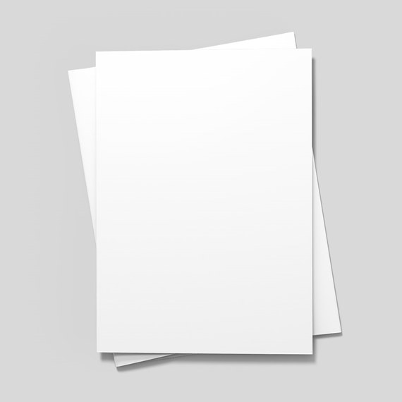 stacked white paper sheets
