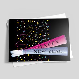 Happy New Year Celebration Card