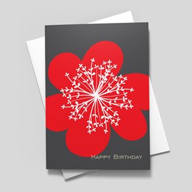 Big Red Bloom