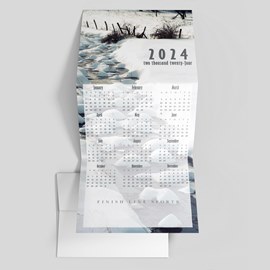 Corporate Calendar Winter Scene