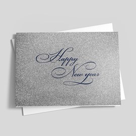 Glittery New Year Card
