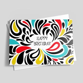 Colorful Birthday Splash