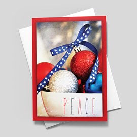 American Flag Ornaments