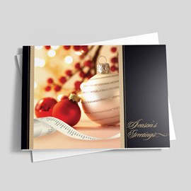 Beauty in Numbers Holiday Card