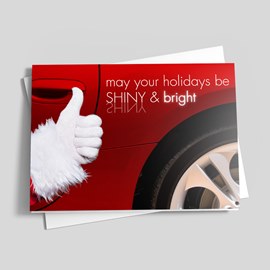 Shiny & Bright Auto Sales Card