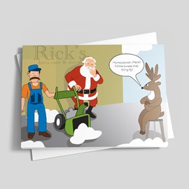 Oh Deere! Landscaping Card