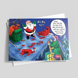 Attorney Calling Holiday Card