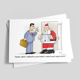 Legal Briefs Holiday Card