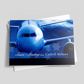 Airline Greetings Holiday Card