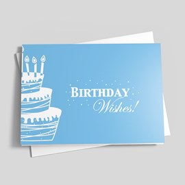 Cake Wishes Birthday Card