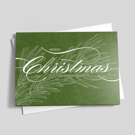 Traditional Accent Holiday Card