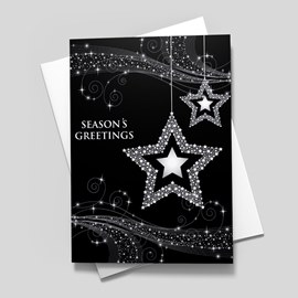 Charming Stars Holiday Card