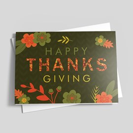 Olive Thanksgiving Florals
