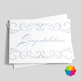 Flourish Congratulations Card