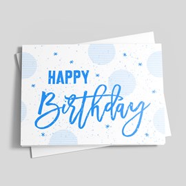 Pale Blue Birthday