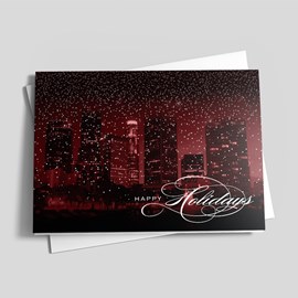 Los Angeles Glitter in Red