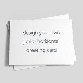 Design Your Own Junior Horizontal Card