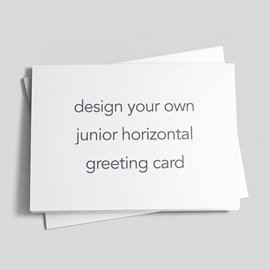 Design Your Own Junior Horizontal Card