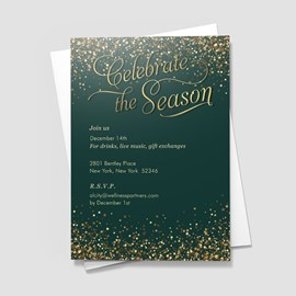  Holiday Christmas Party Invitation Personalized Eat Drink and Be  Merry : Handmade Products