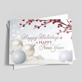 A Golfer’s Holiday Card