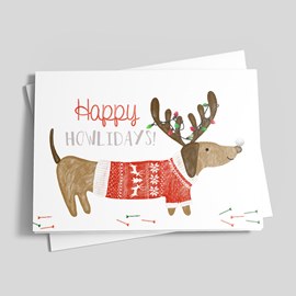 Golf Buddy Holiday Card