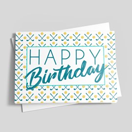 Sunshine Swings Birthday Card