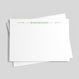 Reading the Green Stationery